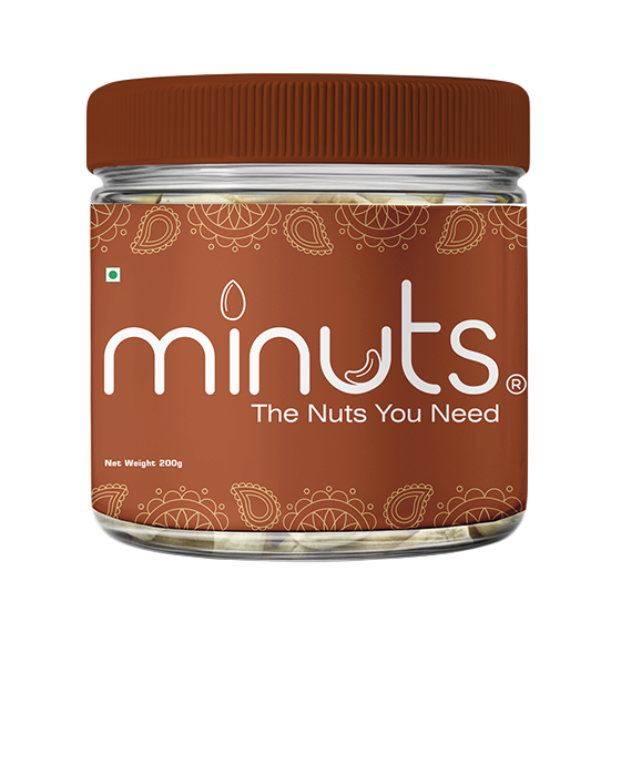 Minuts Whole Cashew W240 (200g Pet Jar)